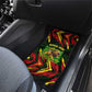 Menelik II Car Mats with Lion of Adwa Title, Battle of Adwa 1896 Graphic and Bold Pan-African - African Pride
