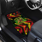 Menelik II Car Mats with Lion of Adwa Title, Battle of Adwa 1896 Graphic and Bold Pan-African - African Pride