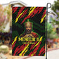 Menelik II Garden Flag with Lion of Adwa Title, Battle of Adwa 1896 Graphic and Bold Pan-African - African Pride