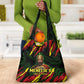 Menelik II Grocery Bag with Lion of Adwa Title, Battle of Adwa 1896 Graphic and Bold Pan-African - African Pride