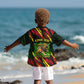 Menelik II Kid Hawaiian Shirt with Lion of Adwa Title, Battle of Adwa 1896 Graphic and Bold Pan-African - African Pride