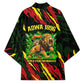 Menelik II Kimono with Lion of Adwa Title, Battle of Adwa 1896 Graphic and Bold Pan-African - African Pride