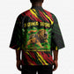 Menelik II Kimono with Lion of Adwa Title, Battle of Adwa 1896 Graphic and Bold Pan-African - African Pride