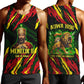 Menelik II Men Tank Top with Lion of Adwa Title, Battle of Adwa 1896 Graphic and Bold Pan-African - African Pride