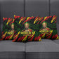 Menelik II Pillow Cover with Lion of Adwa Title, Battle of Adwa 1896 Graphic and Bold Pan-African - African Pride
