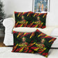 Menelik II Pillow Cover with Lion of Adwa Title, Battle of Adwa 1896 Graphic and Bold Pan-African - African Pride