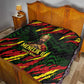 Menelik II Quilt with Lion of Adwa Title, Battle of Adwa 1896 Graphic and Bold Pan-African - African Pride