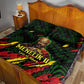 Menelik II Quilt Bed Set with Lion of Adwa Title, Battle of Adwa 1896 Graphic and Bold Pan-African - African Pride