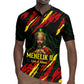 Menelik II Rugby Jersey with Lion of Adwa Title, Battle of Adwa 1896 Graphic and Bold Pan-African - African Pride