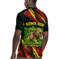 Menelik II Rugby Jersey with Lion of Adwa Title, Battle of Adwa 1896 Graphic and Bold Pan-African - African Pride