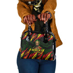 Menelik II Shoulder Handbag with Lion of Adwa Title, Battle of Adwa 1896 Graphic and Bold Pan-African - African Pride