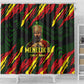 Menelik II Shower Curtain with Lion of Adwa Title, Battle of Adwa 1896 Graphic and Bold Pan-African - African Pride
