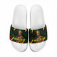 Menelik II Slide Sandals with Lion of Adwa Title, Battle of Adwa 1896 Graphic and Bold Pan-African - African Pride