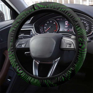 Menelik II Steering Wheel Cover with Lion of Adwa Title, Battle of Adwa 1896 Graphic and Bold Pan-African - African Pride