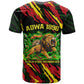 Menelik II T shirt with Lion of Adwa Title, Battle of Adwa 1896 Graphic and Bold Pan-African - African Pride