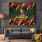 Menelik II Tapestry with Lion of Adwa Title, Battle of Adwa 1896 Graphic and Bold Pan-African - African Pride