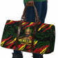 Menelik II Travel Bag with Lion of Adwa Title, Battle of Adwa 1896 Graphic and Bold Pan-African - African Pride