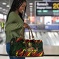 Menelik II Travel Bag with Lion of Adwa Title, Battle of Adwa 1896 Graphic and Bold Pan-African - African Pride