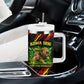 Menelik II Tumbler With Handle with Lion of Adwa Title, Battle of Adwa 1896 Graphic and Bold Pan-African - African Pride