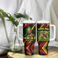 Menelik II Tumbler With Handle with Lion of Adwa Title, Battle of Adwa 1896 Graphic and Bold Pan-African - African Pride