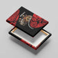 Menelik II Canvas Wall Art with Adwa Victory Map, Africa Defeated an Empire Text and Red Geometric - African Pride