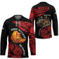 Menelik II Hockey Jersey with Adwa Victory Map, Africa Defeated an Empire Text and Red Geometric - African Pride
