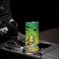Menelik II Skinny Tumbler with Crowned Portrait, Ethiopia Never Colonized Text and Pan-African Abstract - African Pride