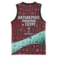 Hatshepsut Basketball Jersey with Pharaoh Bust Illustration, Female Pharaoh Title and Egyptian Hieroglyph - African Pride