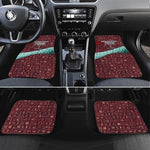 Hatshepsut Car Mats with Pharaoh Bust Illustration, Female Pharaoh Title and Egyptian Hieroglyph - African Pride