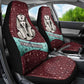 Hatshepsut Car Seat Cover with Pharaoh Bust Illustration, Female Pharaoh Title and Egyptian Hieroglyph - African Pride