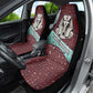 Hatshepsut Car Seat Cover with Pharaoh Bust Illustration, Female Pharaoh Title and Egyptian Hieroglyph - African Pride