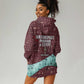 Hatshepsut Hoodie Dress with Pharaoh Bust Illustration, Female Pharaoh Title and Egyptian Hieroglyph - African Pride