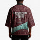 Hatshepsut Kimono with Pharaoh Bust Illustration, Female Pharaoh Title and Egyptian Hieroglyph - African Pride