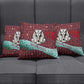 Hatshepsut Pillow Cover with Pharaoh Bust Illustration, Female Pharaoh Title and Egyptian Hieroglyph - African Pride
