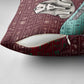 Hatshepsut Pillow Cover with Pharaoh Bust Illustration, Female Pharaoh Title and Egyptian Hieroglyph - African Pride