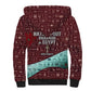 Hatshepsut Sherpa Hoodie with Pharaoh Bust Illustration, Female Pharaoh Title and Egyptian Hieroglyph - African Pride