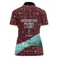 Hatshepsut Women Polo Shirt with Pharaoh Bust Illustration, Female Pharaoh Title and Egyptian Hieroglyph - African Pride