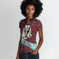 Hatshepsut Women Polo Shirt with Pharaoh Bust Illustration, Female Pharaoh Title and Egyptian Hieroglyph - African Pride