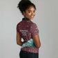 Hatshepsut Women Polo Shirt with Pharaoh Bust Illustration, Female Pharaoh Title and Egyptian Hieroglyph - African Pride