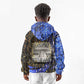 Hatshepsut Kid Hoodie with Queen King Portrait, Temple Illustration and Blue-Gold Hieroglyphic - African Pride