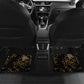 Hatshepsut Car Mats with Royal Portrait, Pre-Colonial Empires Text and Red-Black Honeycomb - African Pride