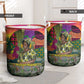 Wangari Maathai Laundry Basket Colorful Nature-Inspired Design Empowerment Quote African Print Environmental - African Pride