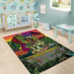 Wangari Maathai Area Rug Colorful Nature-Inspired Design Empowerment Quote African Print Environmental - African Pride