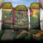 Wangari Maathai Back Car Seat Cover Colorful Nature-Inspired Design Empowerment Quote African Print Environmental - African Pride