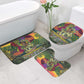 Wangari Maathai Bathroom Set Colorful Nature-Inspired Design Empowerment Quote African Print Environmental - African Pride