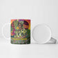 Wangari Maathai Ceramic Mug Colorful Nature-Inspired Design Empowerment Quote African Print Environmental - African Pride