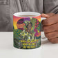 Wangari Maathai Ceramic Mug Colorful Nature-Inspired Design Empowerment Quote African Print Environmental - African Pride