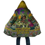 Wangari Maathai Cloak Colorful Nature-Inspired Design Empowerment Quote African Print Environmental - African Pride