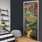 Wangari Maathai Door Cover Colorful Nature-Inspired Design Empowerment Quote African Print Environmental - African Pride