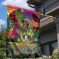 Wangari Maathai Garden Flag Colorful Nature-Inspired Design Empowerment Quote African Print Environmental - African Pride